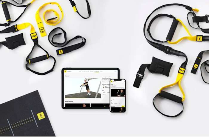 TRX suspension trainers